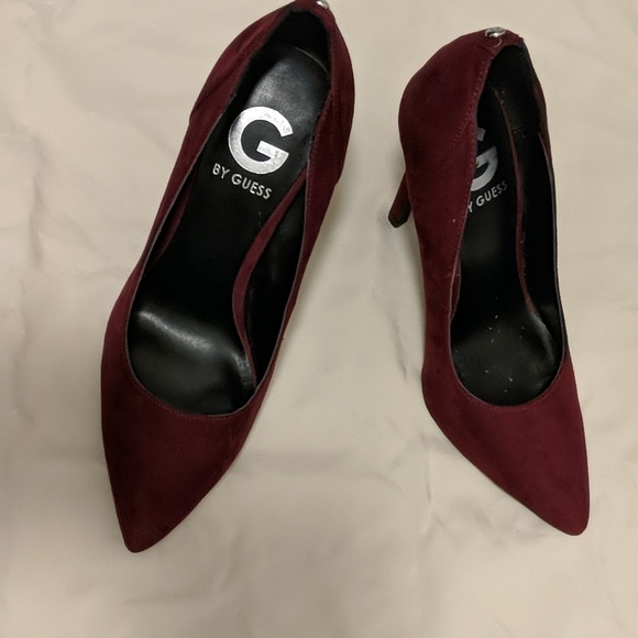 G by Guess Shoes - G by guess Burgundy heels